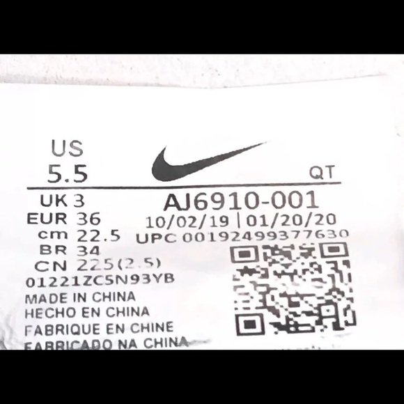 Nike Air Vapormax Flyknit 3 Triple Black Grey Women’s Size 5.5 AJ6910-002 - Picture 8 of 8